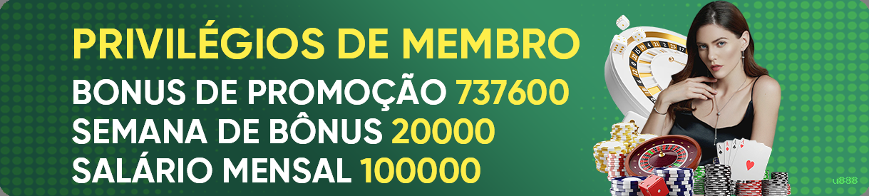 Conta u888 sincronizada site e app